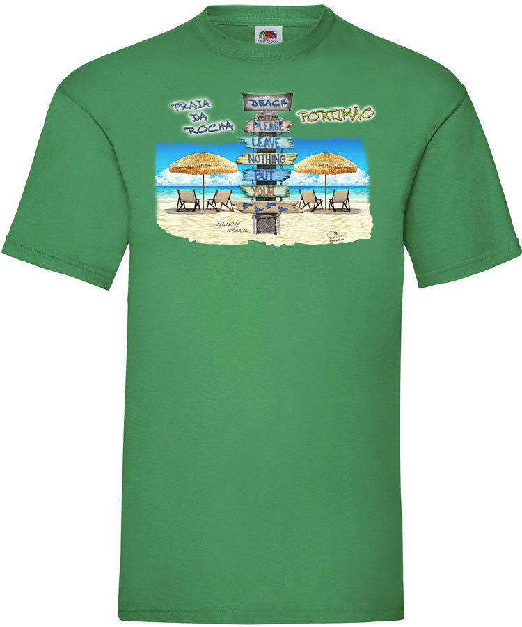 T-shirt Pegadas Praia da Rocha