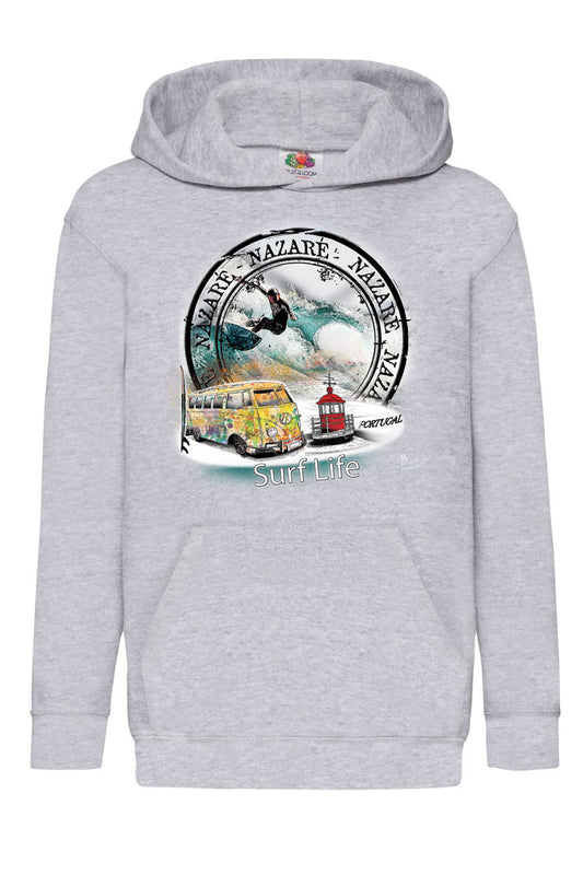 Sweatshirt Kids Surf Life Nazaré